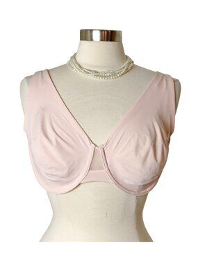 Modern Movement 38DDD Blush Pink Full Coverage U curve Minimizer Underwire 38F